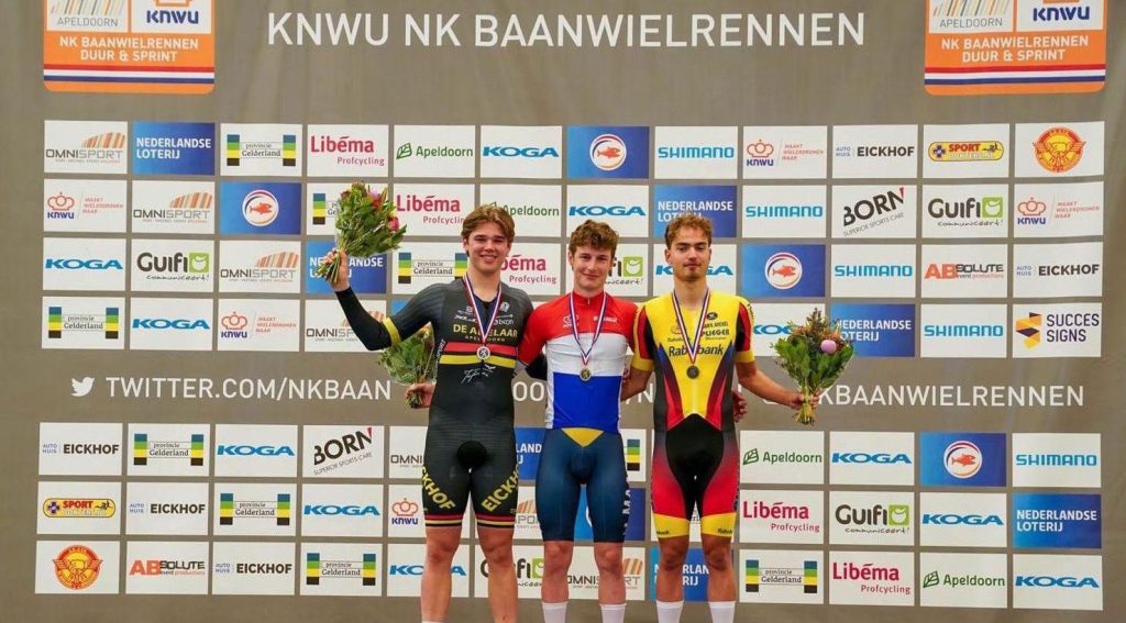 Mooie resultaten op het NK baanwielrennen in Apeldoorn
